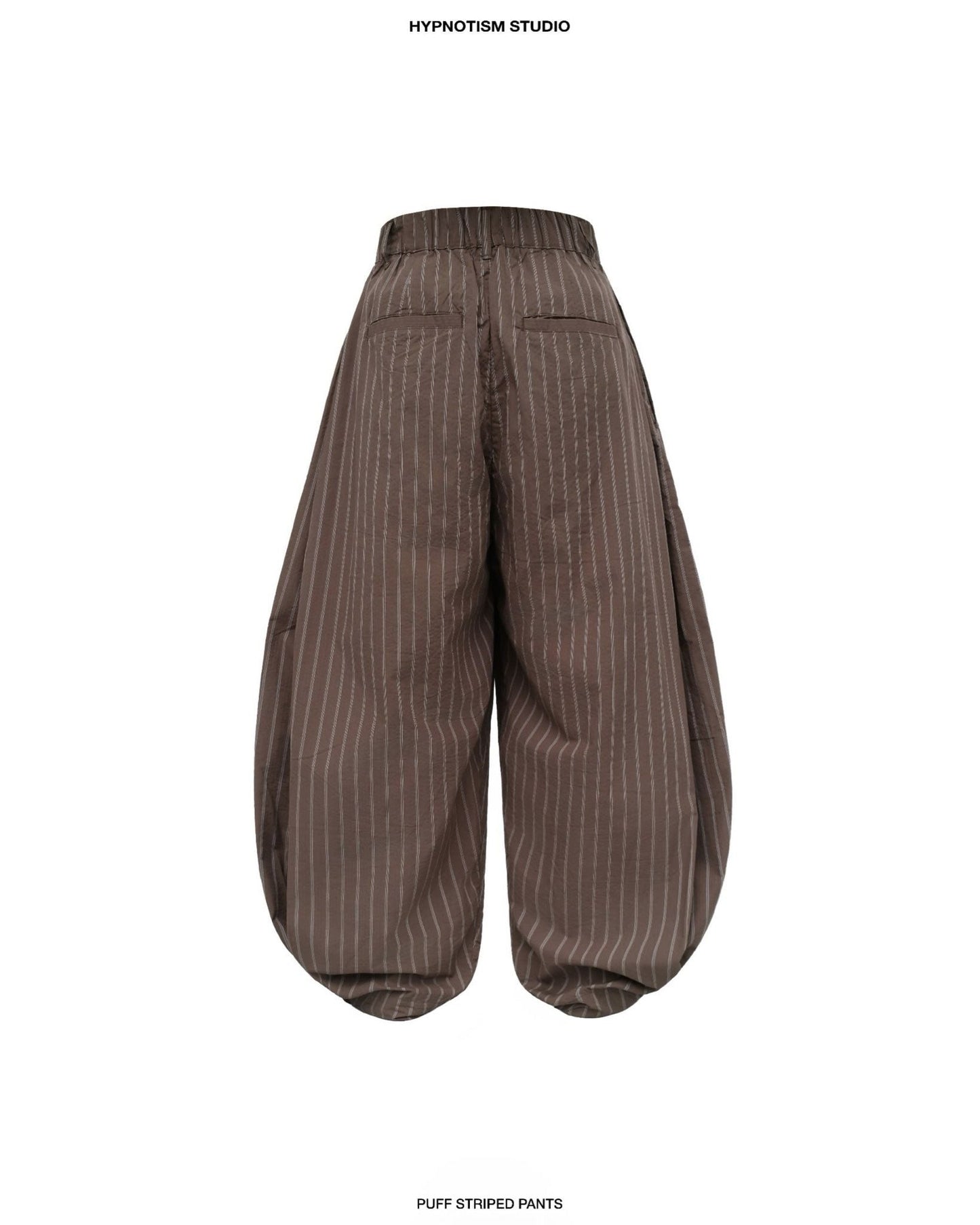 Hypnotism Puff Striped Pants