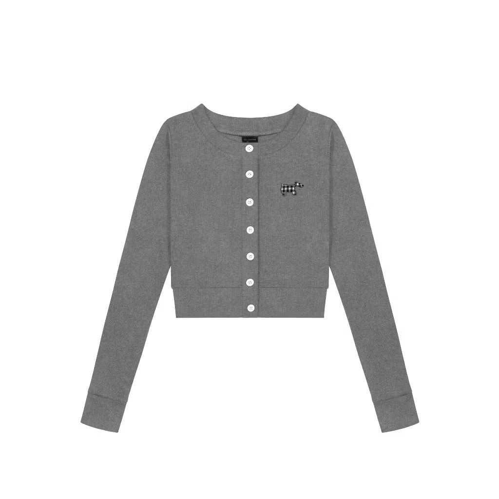 Kill System Puppy Cardigan (Pre-order) - Em Clothing
