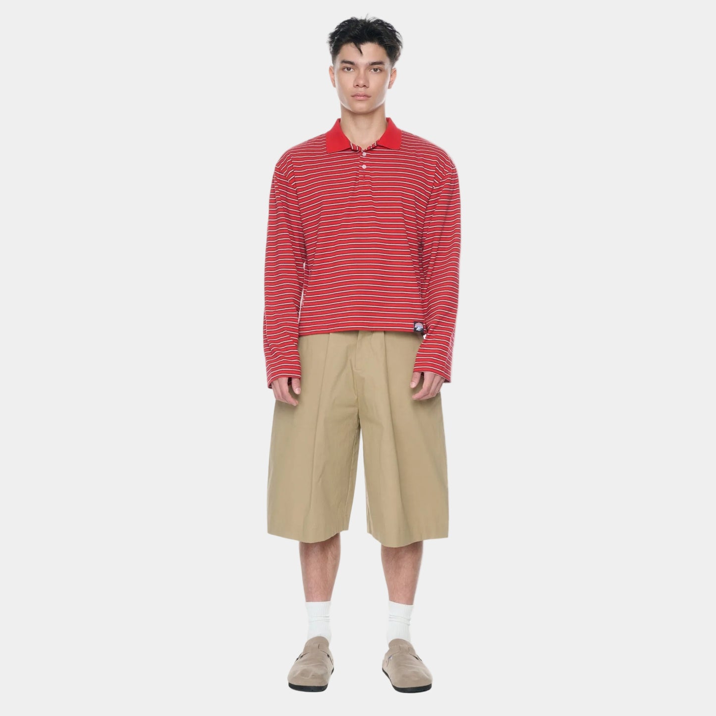 Push Push Olly Striped Polo Tee