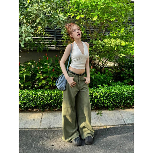 WHOSE Ultra-Wide Leg Jeans