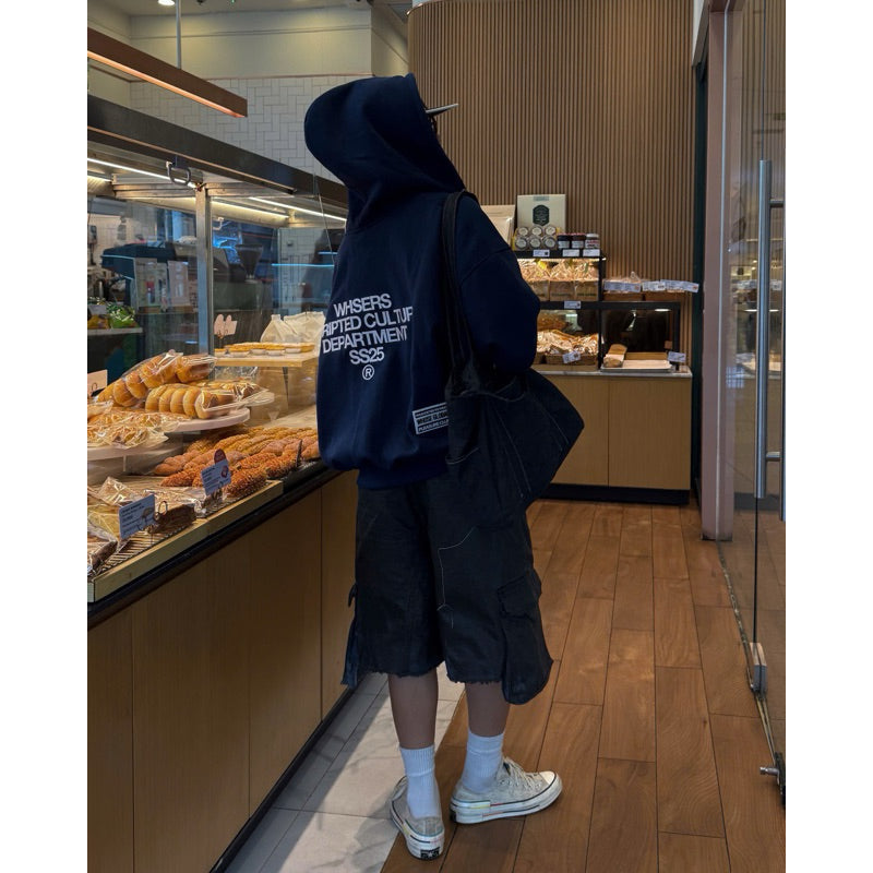 WHOSE Rubber Hoodie Zip Premium Cotton (Pre-order)