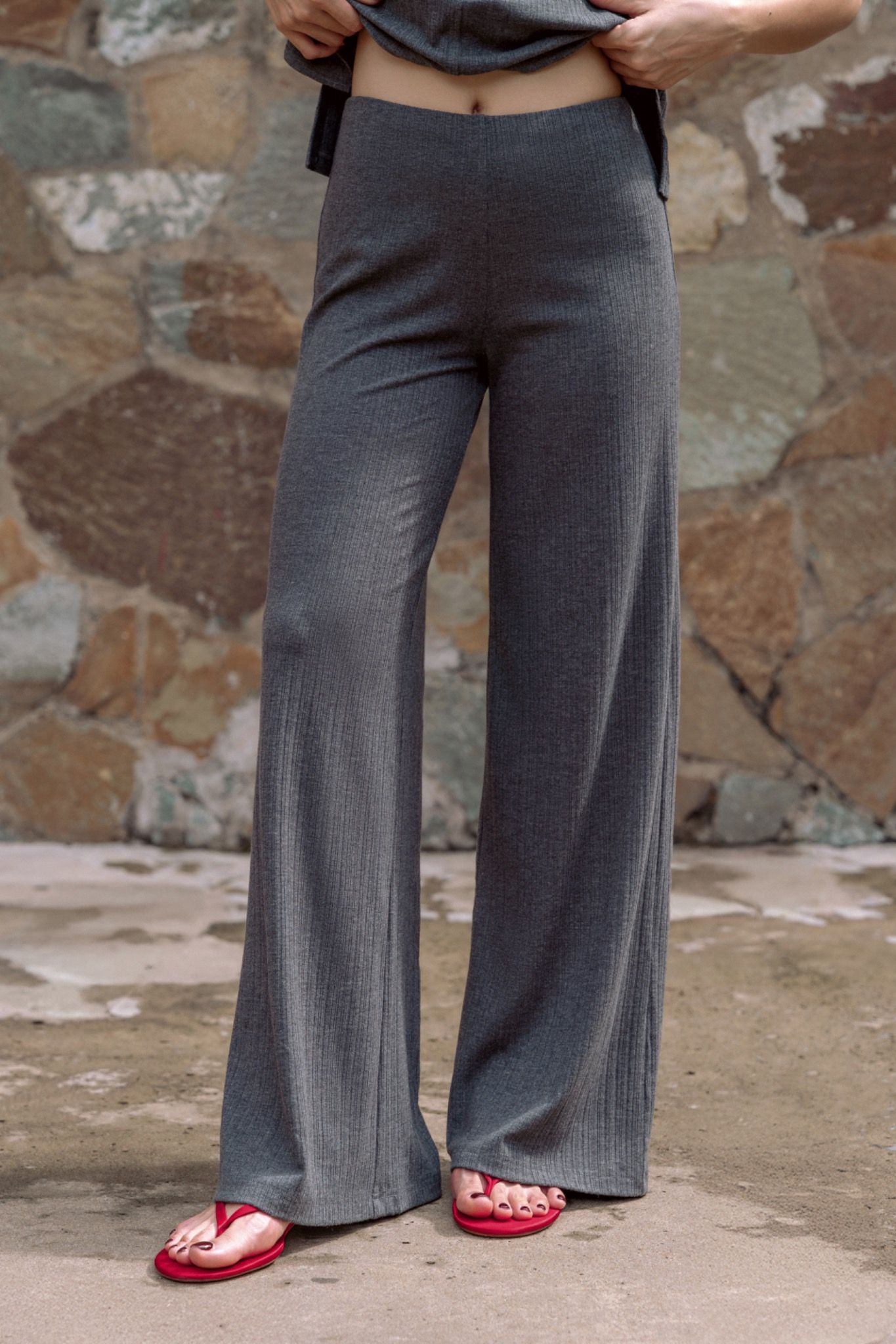 Libe Relaxed Palazzo Pants (Pre-order)