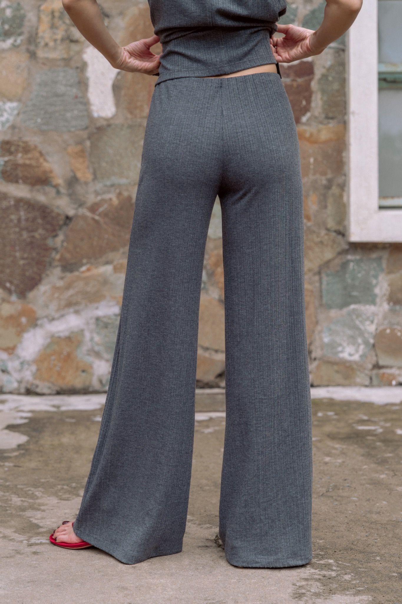 Libe Relaxed Palazzo Pants (Pre-order)