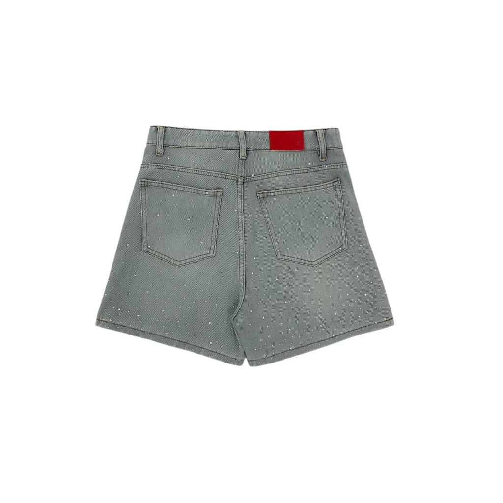WHOSE Rhinestone Embellished Shorts (Pre-order)