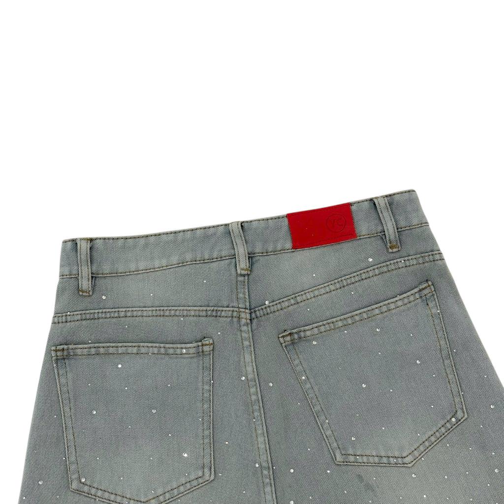 WHOSE Rhinestone Embellished Shorts (Pre-order)