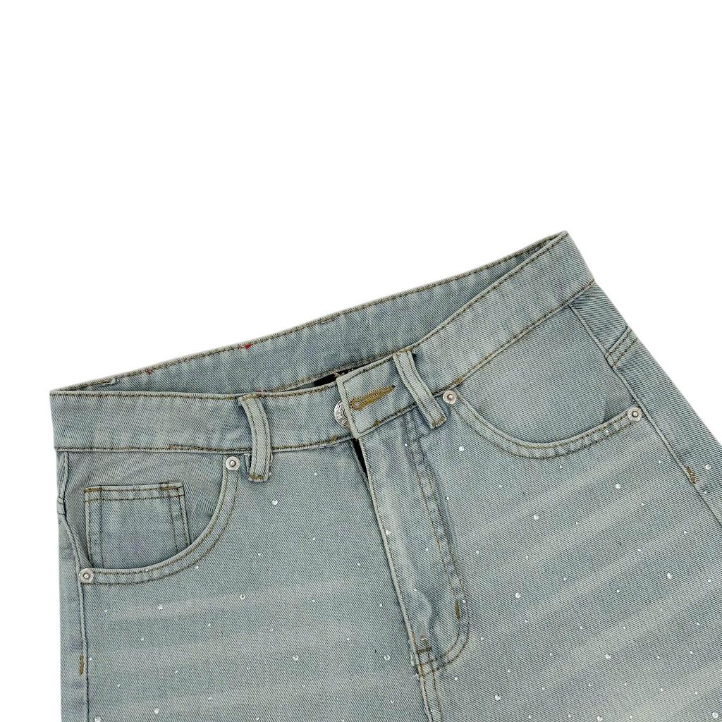 WHOSE Rhinestone Embellished Shorts (Pre-order)