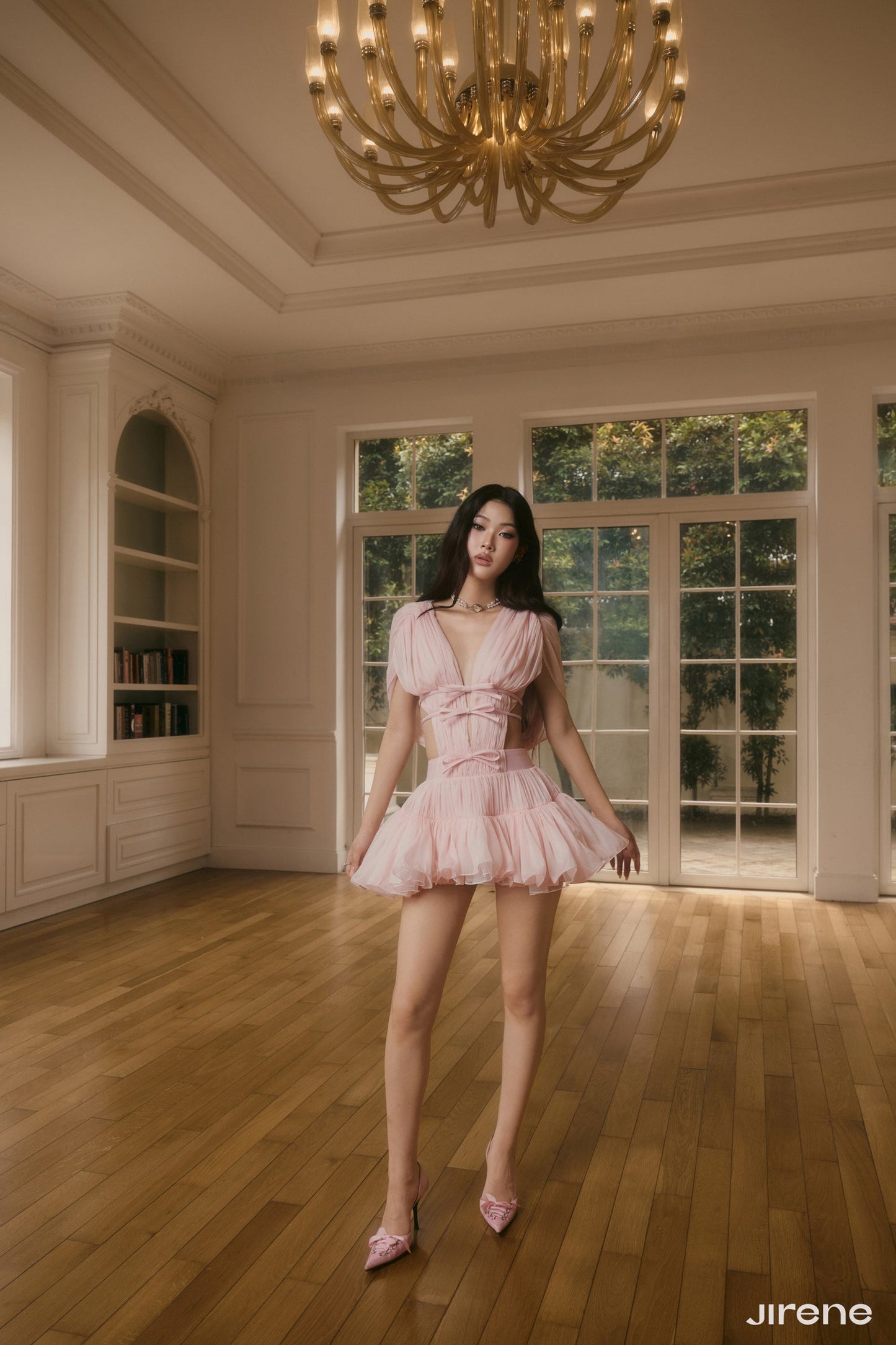 Jirene Ribbon Dress (Pre-order)