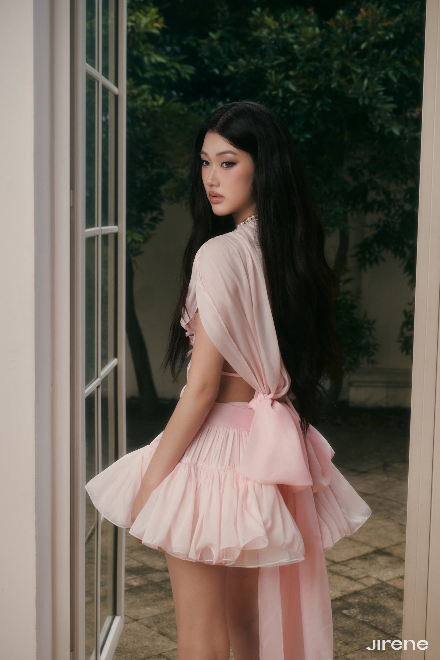 Jirene Ribbon Dress (Pre-order)