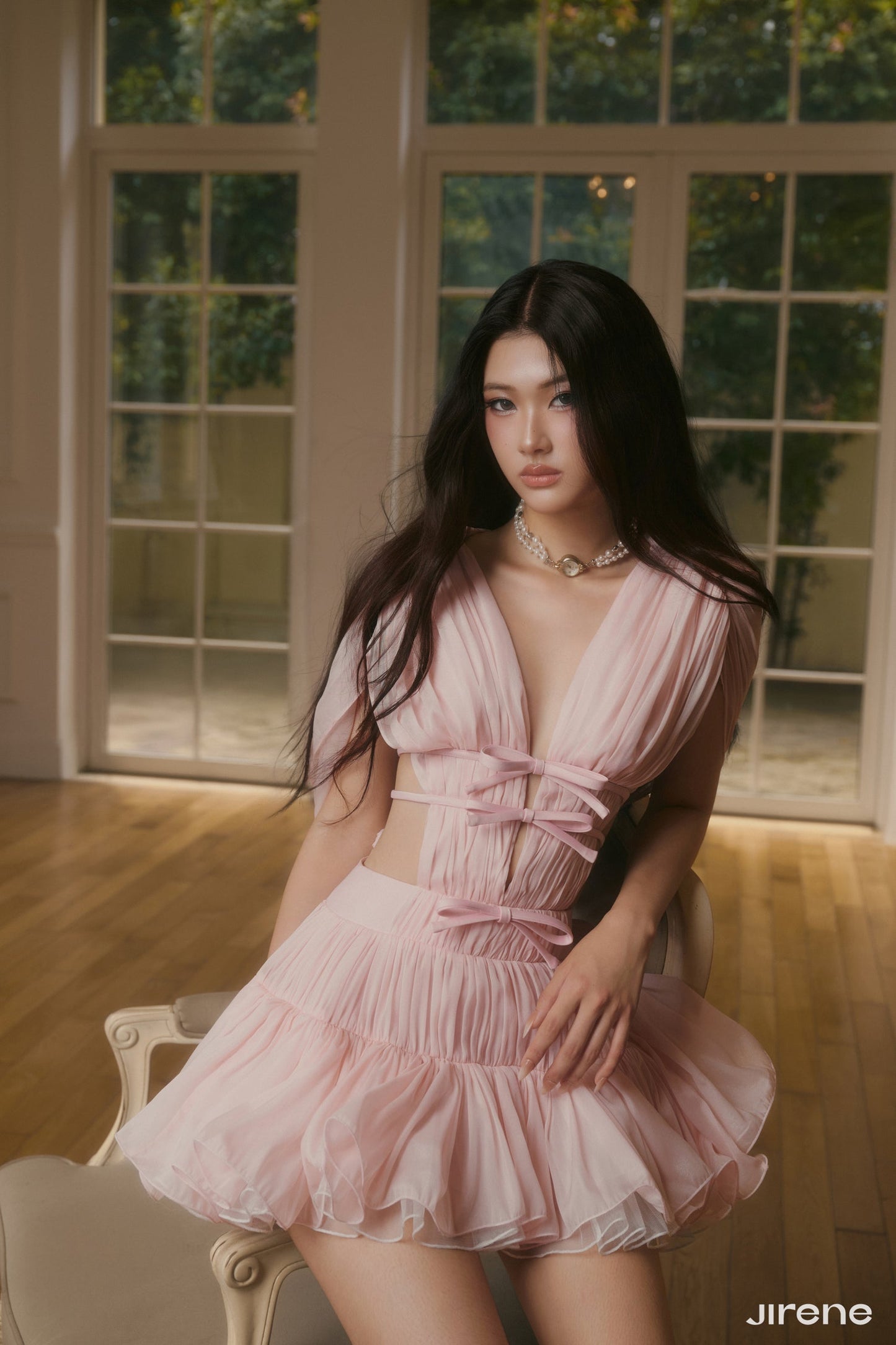 Jirene Ribbon Dress (Pre-order)