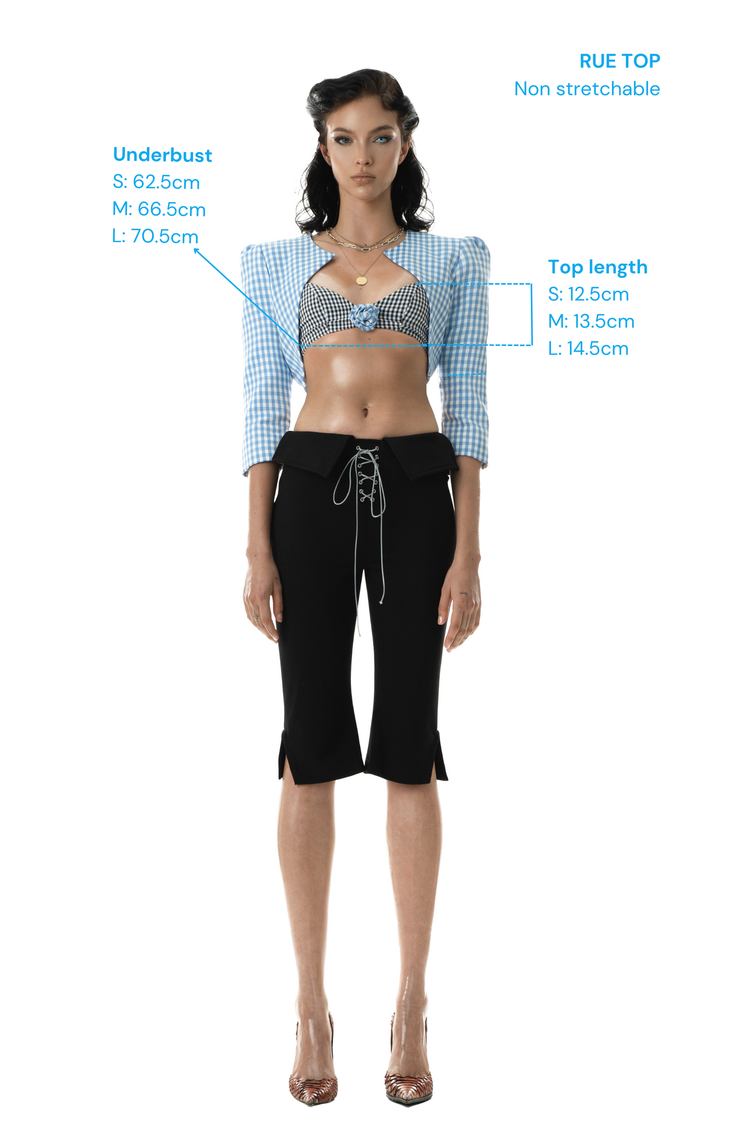 Huelleyrose Rue Top & Roux Cardigan Top (Pre-order)