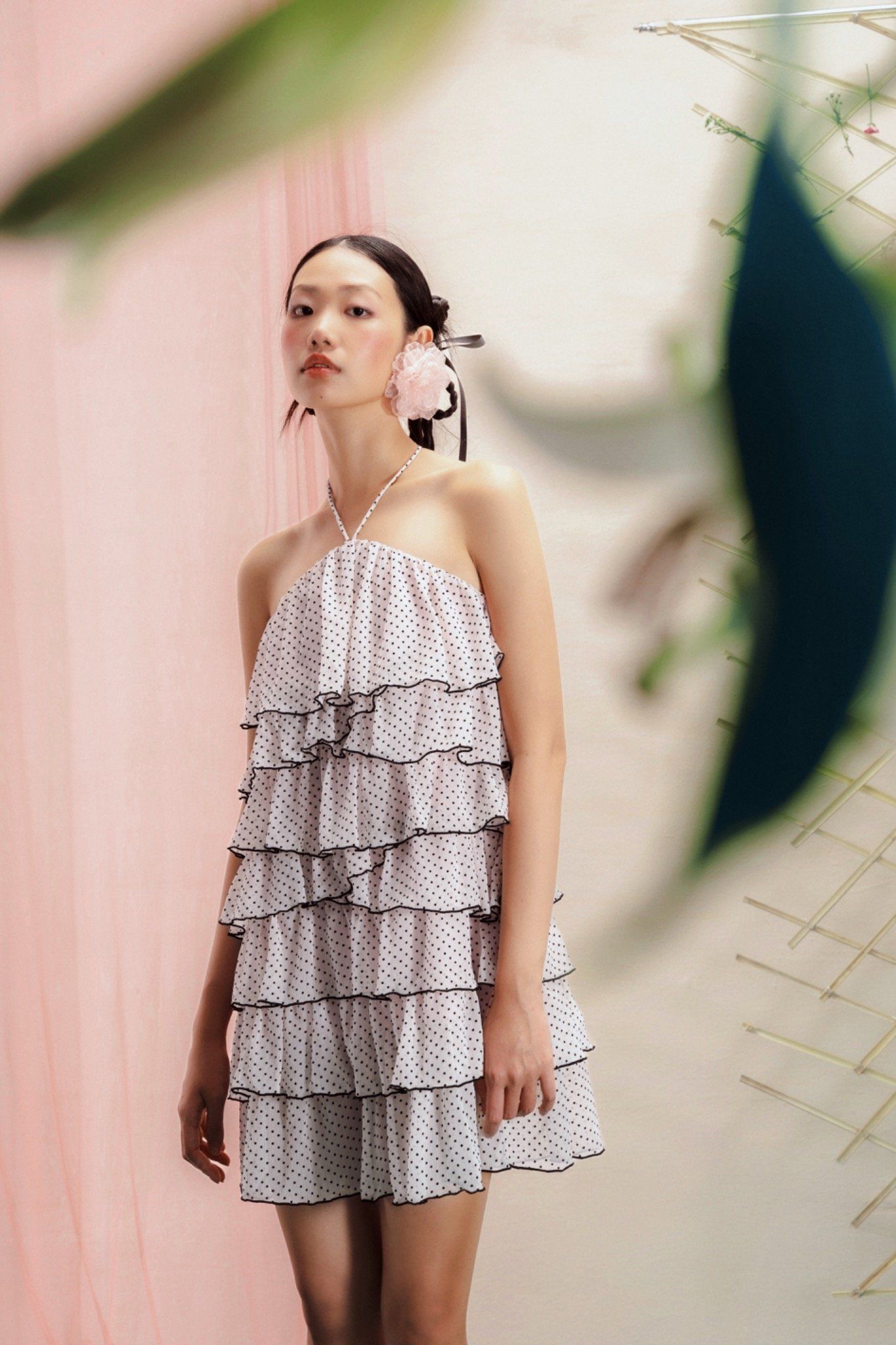 Libe Ruffle Mini Dress (Pre-order)