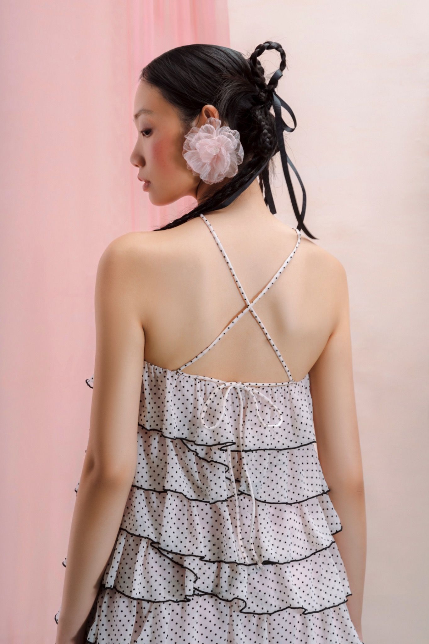 Libe Ruffle Mini Dress (Pre-order)