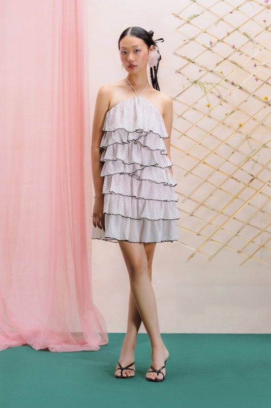 Libe Ruffle Mini Dress (Pre-order)