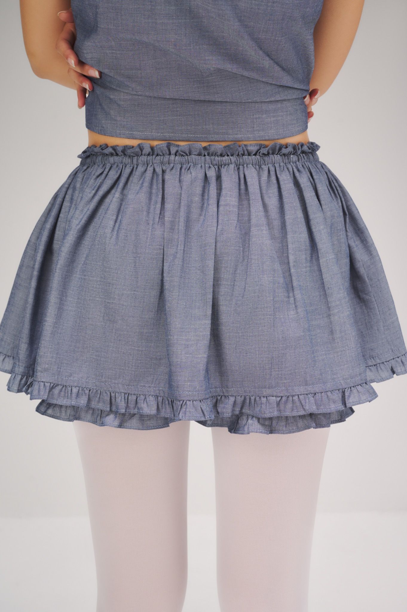 Libe Ruffle Mini Skorts (Pre-order)