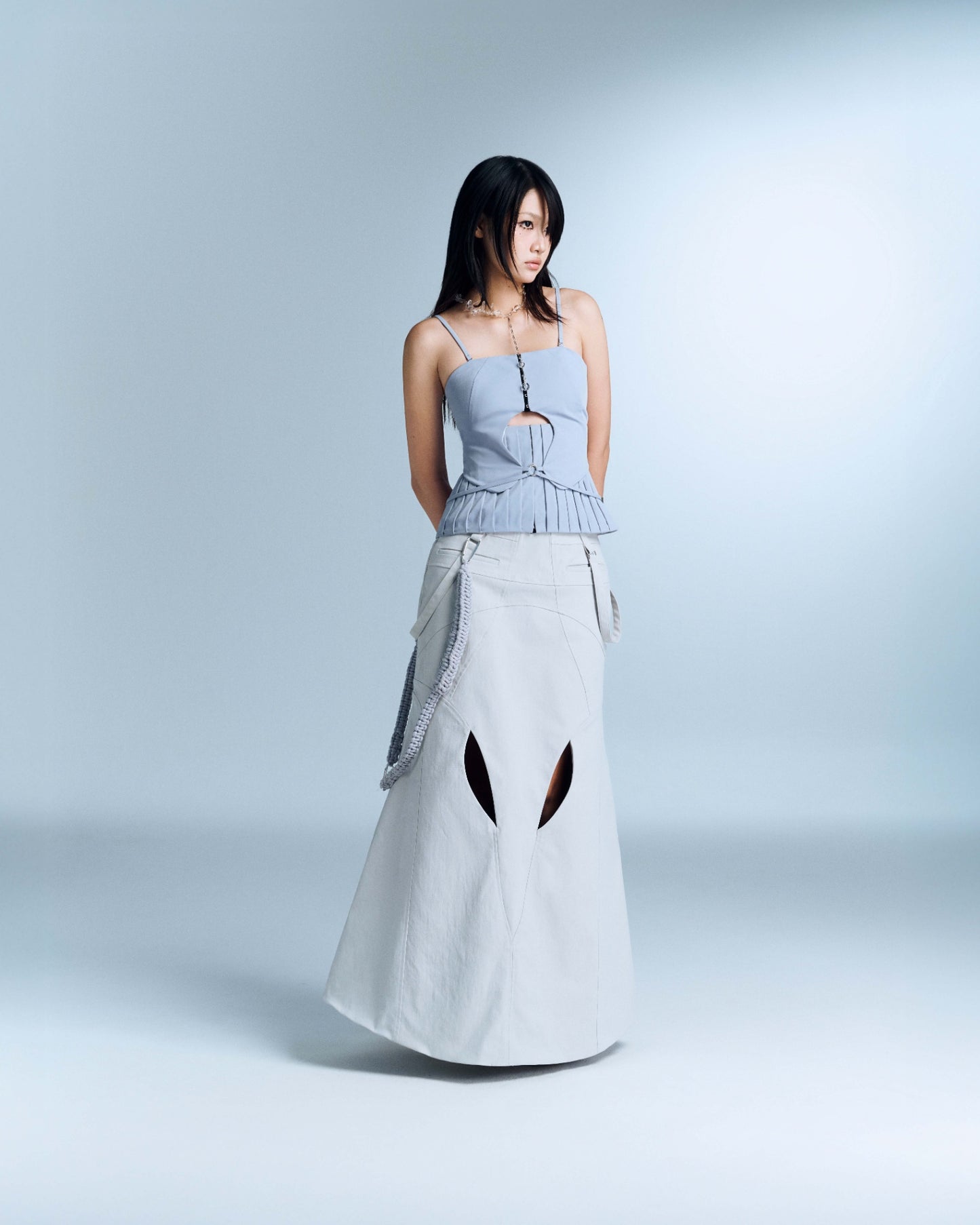 Bunny Hill Seagrave Skirt - Gray (Pre-order)