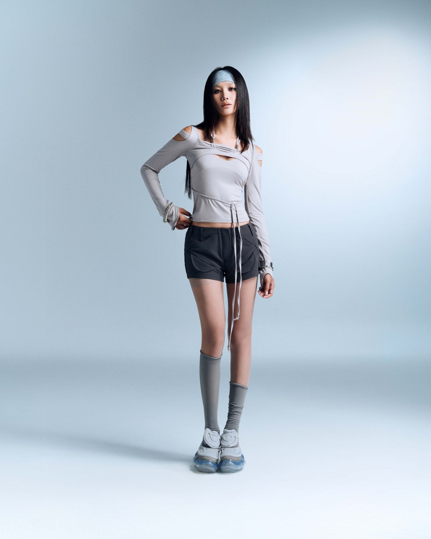Bunny Hill Serafin Top - Grey (Pre-order)