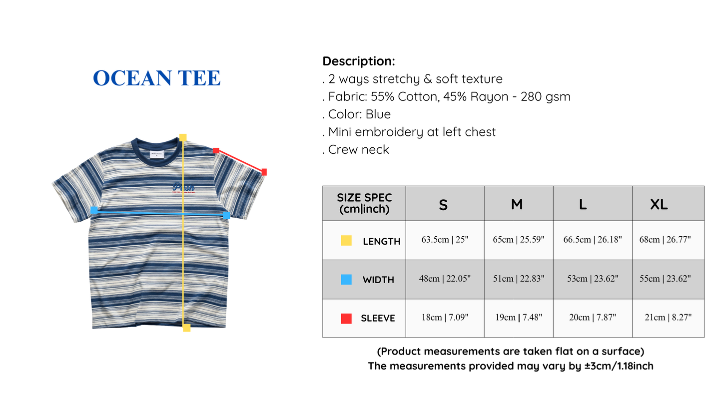 Push Push Ocean Tee (Pre-order)