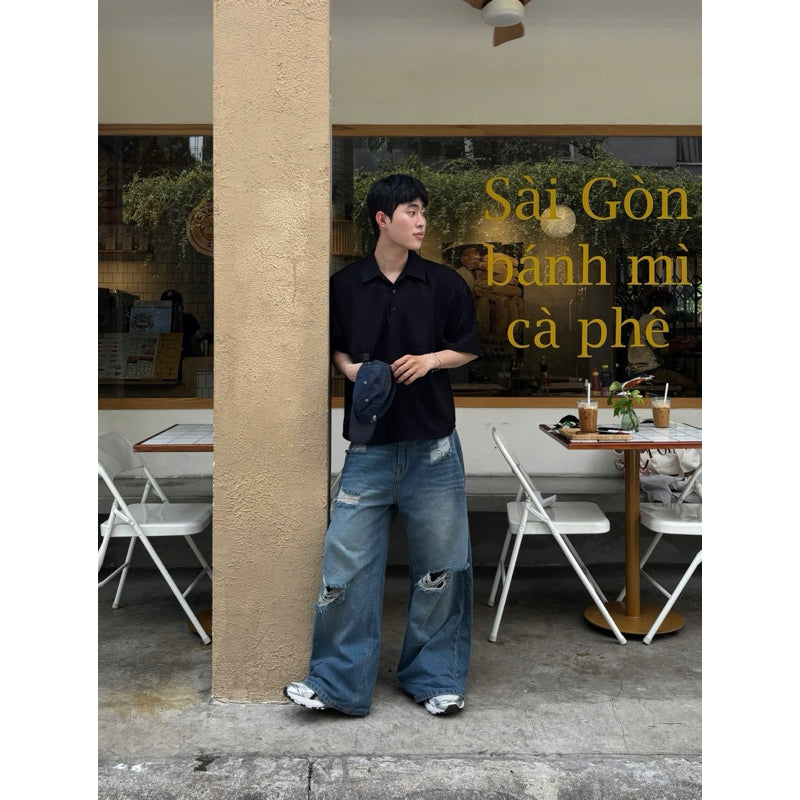 WHOSE Stone Riot Baggy Jeans (Pre-order)