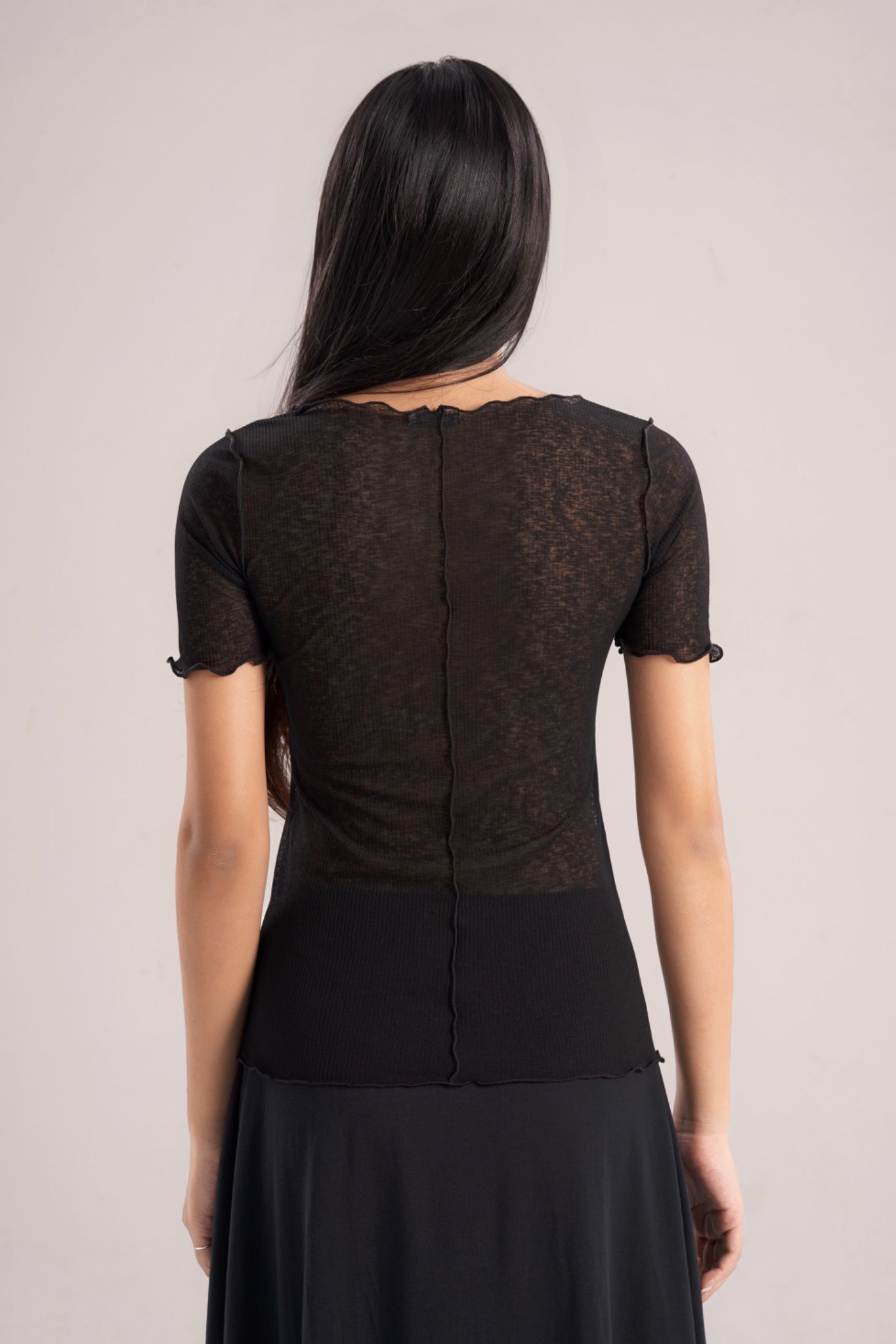 Libe Sheer Fitted Top (Pre-order)