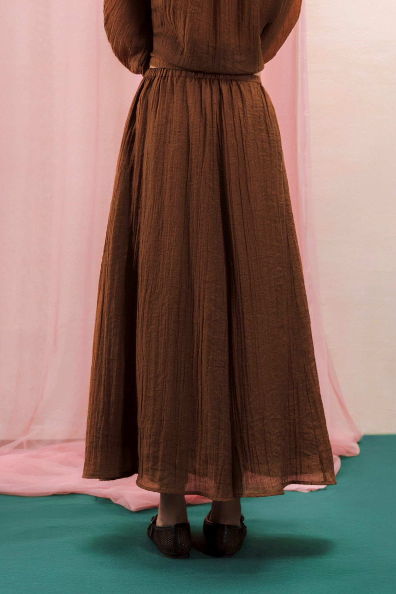 Libe Sheer Maxi Skirt (Pre-order)