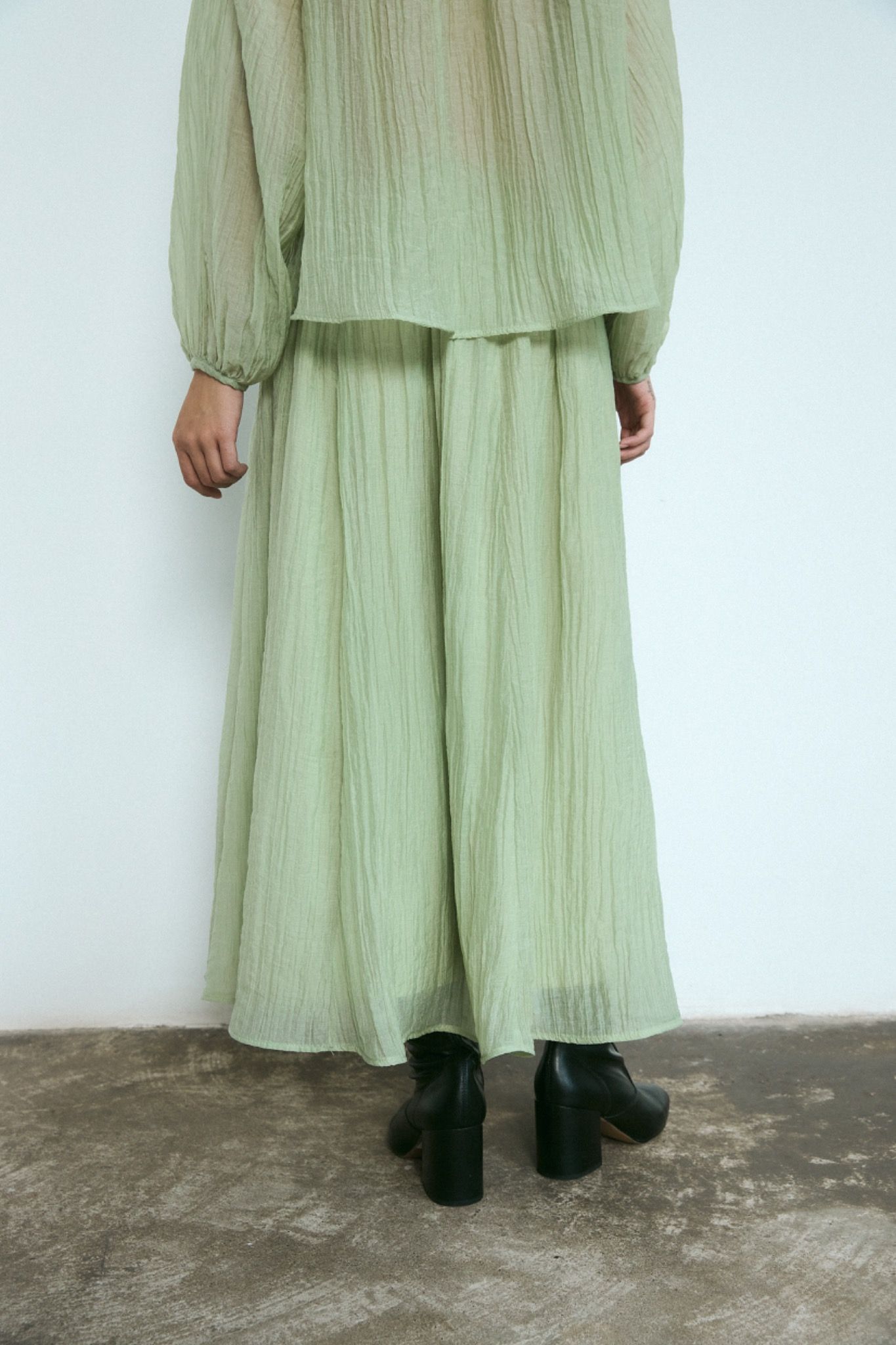 Libe Sheer Maxi Skirt (Pre-order)