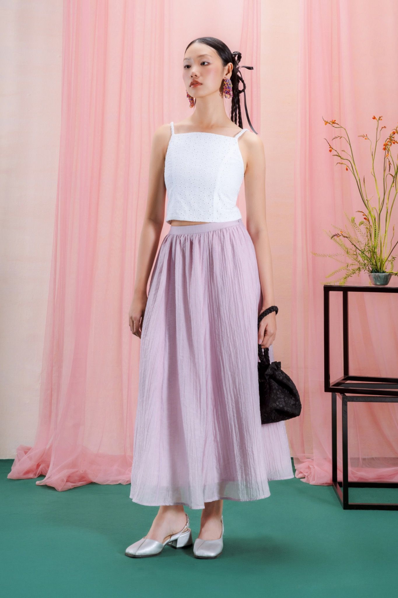 Libe Sheer Maxi Skirt (Pre-order)