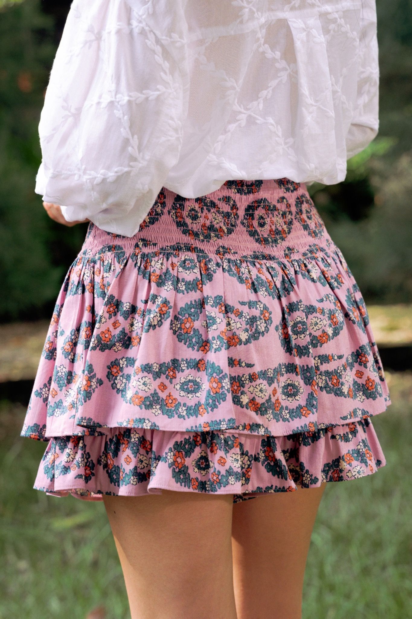 Libe Smock Mini Skort (Pre-order)