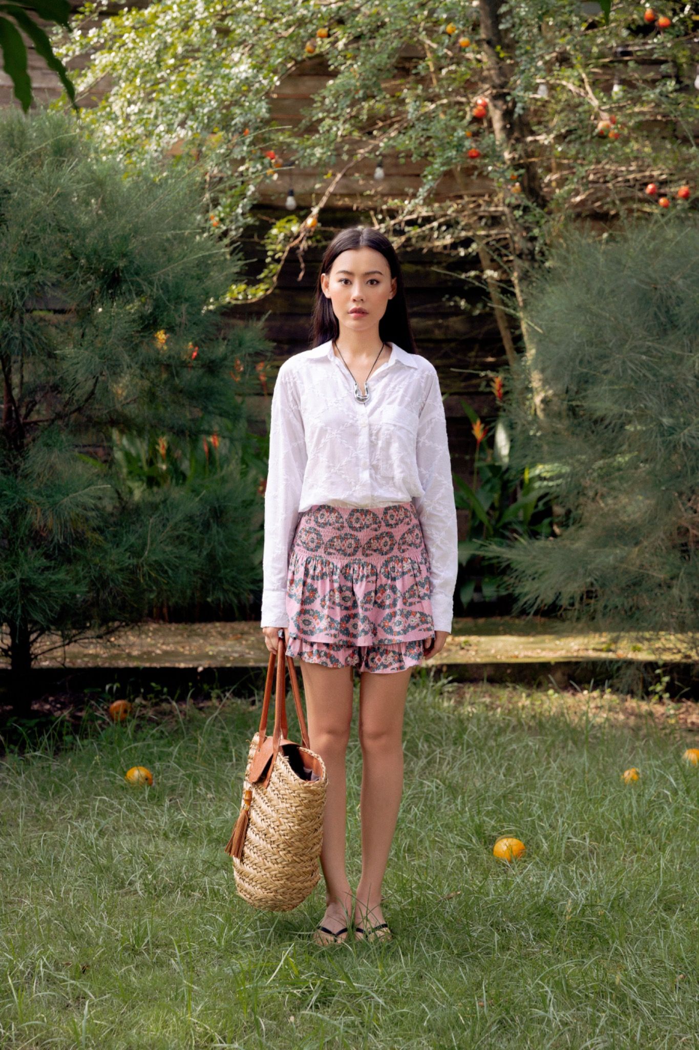 Libe Smock Mini Skort (Pre-order)