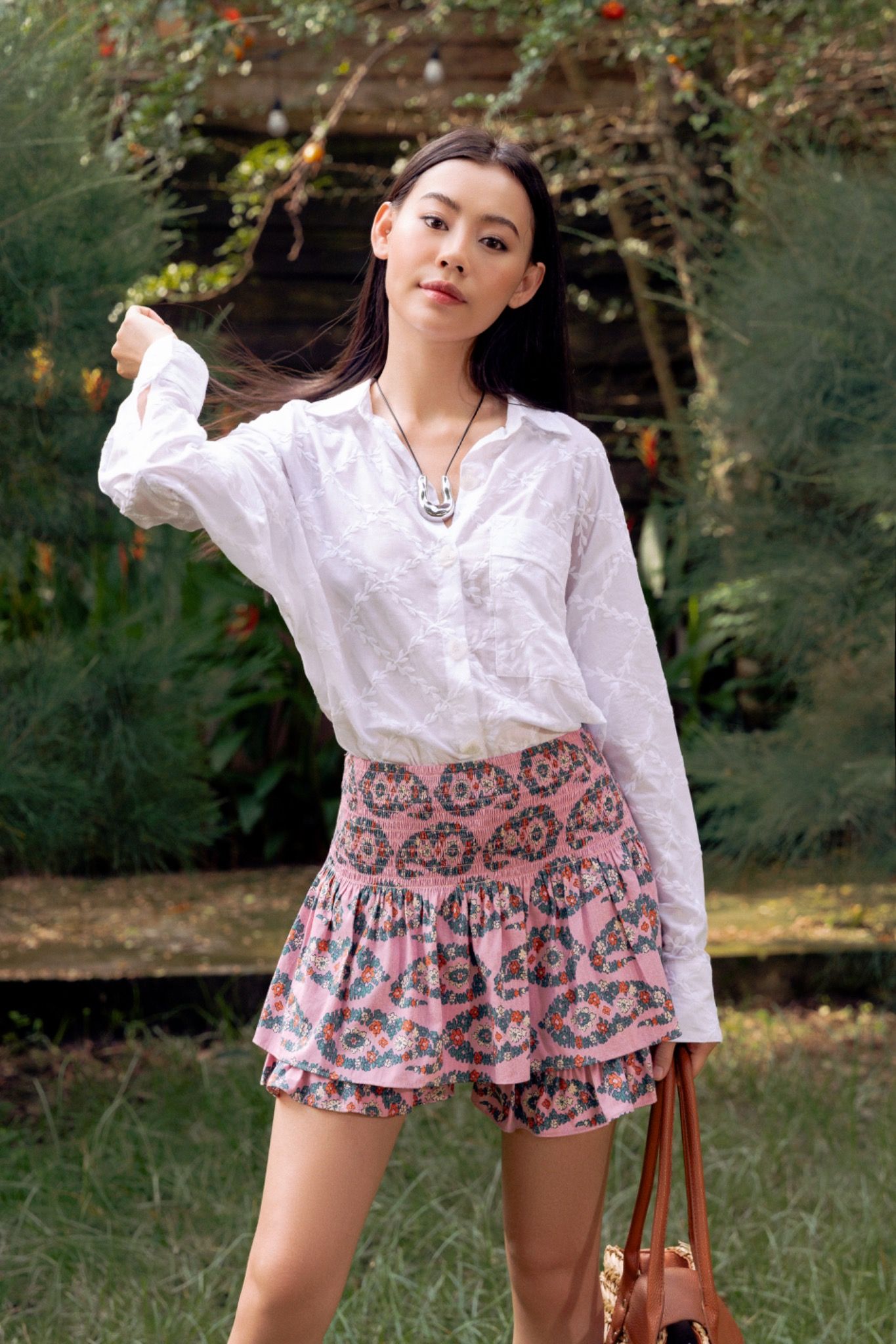Libe Smock Mini Skort (Pre-order)