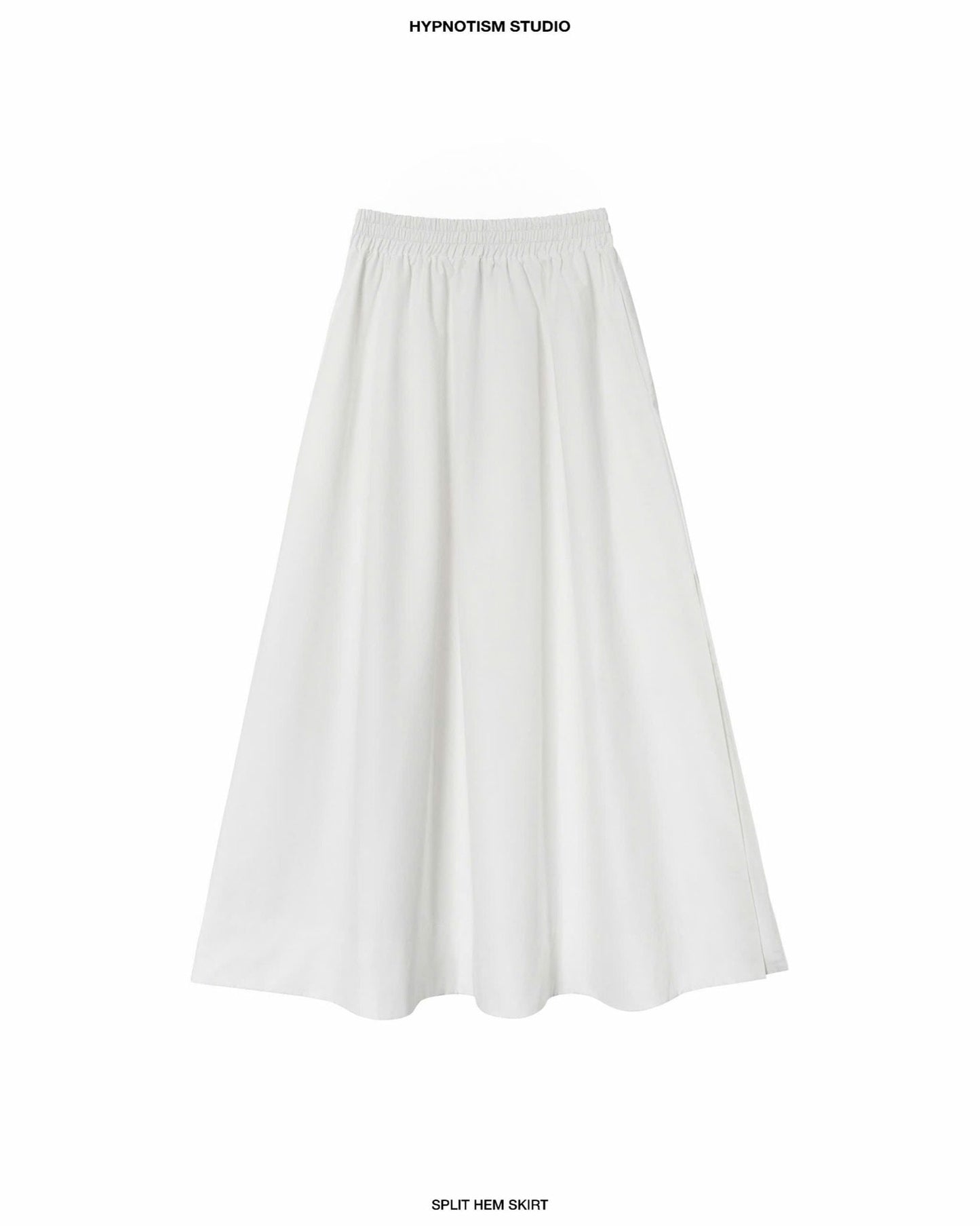 Hypnotism Split Hem Skirt