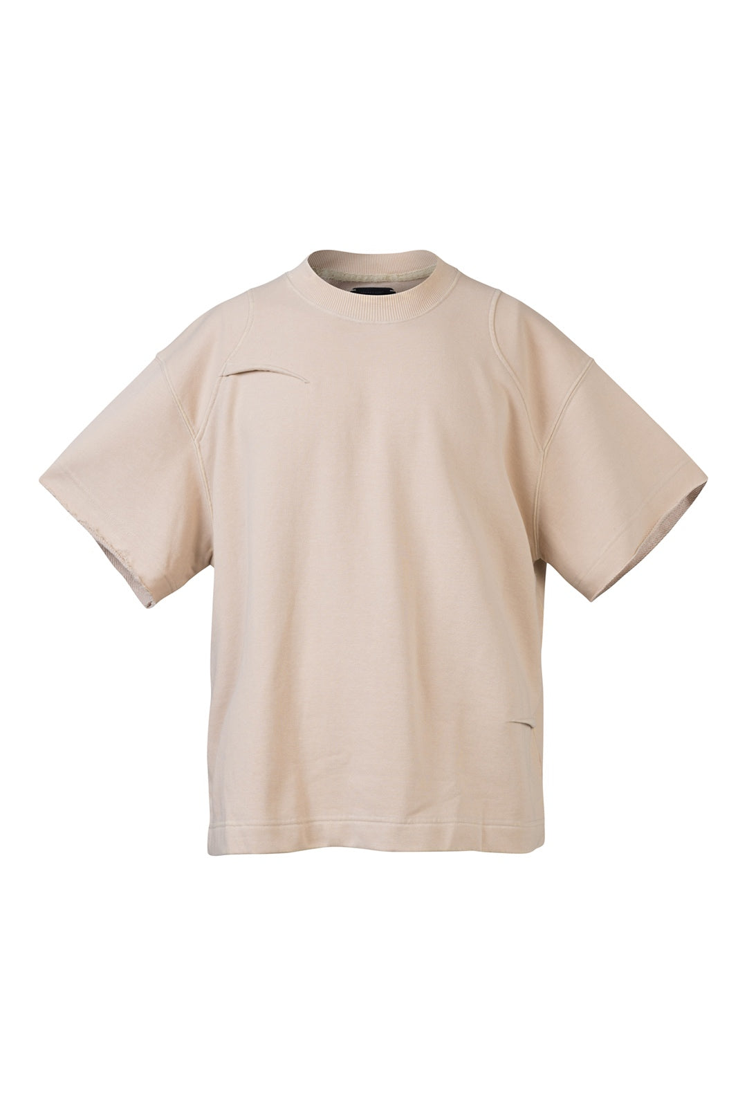 The Beuter Ss25 Sandstone French Terry T-Shirt