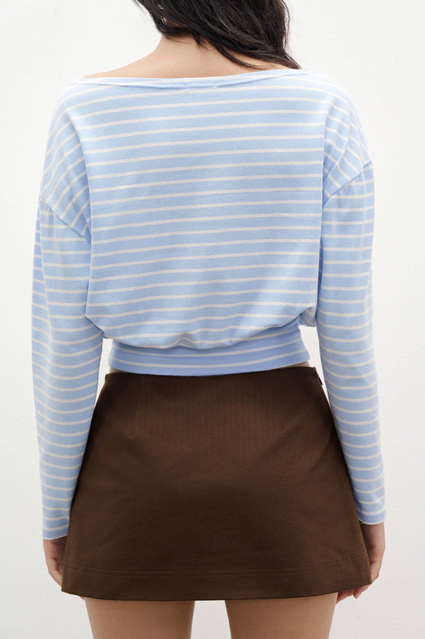 Libe Striped Long Sleeve Top (Pre-order)