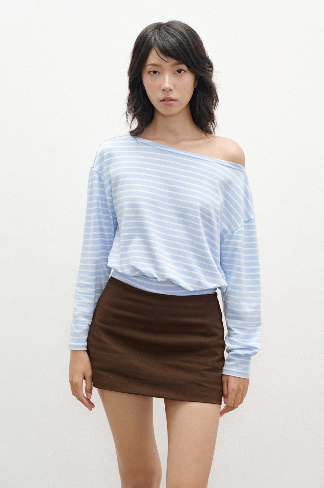 Libe Striped Long Sleeve Top (Pre-order)