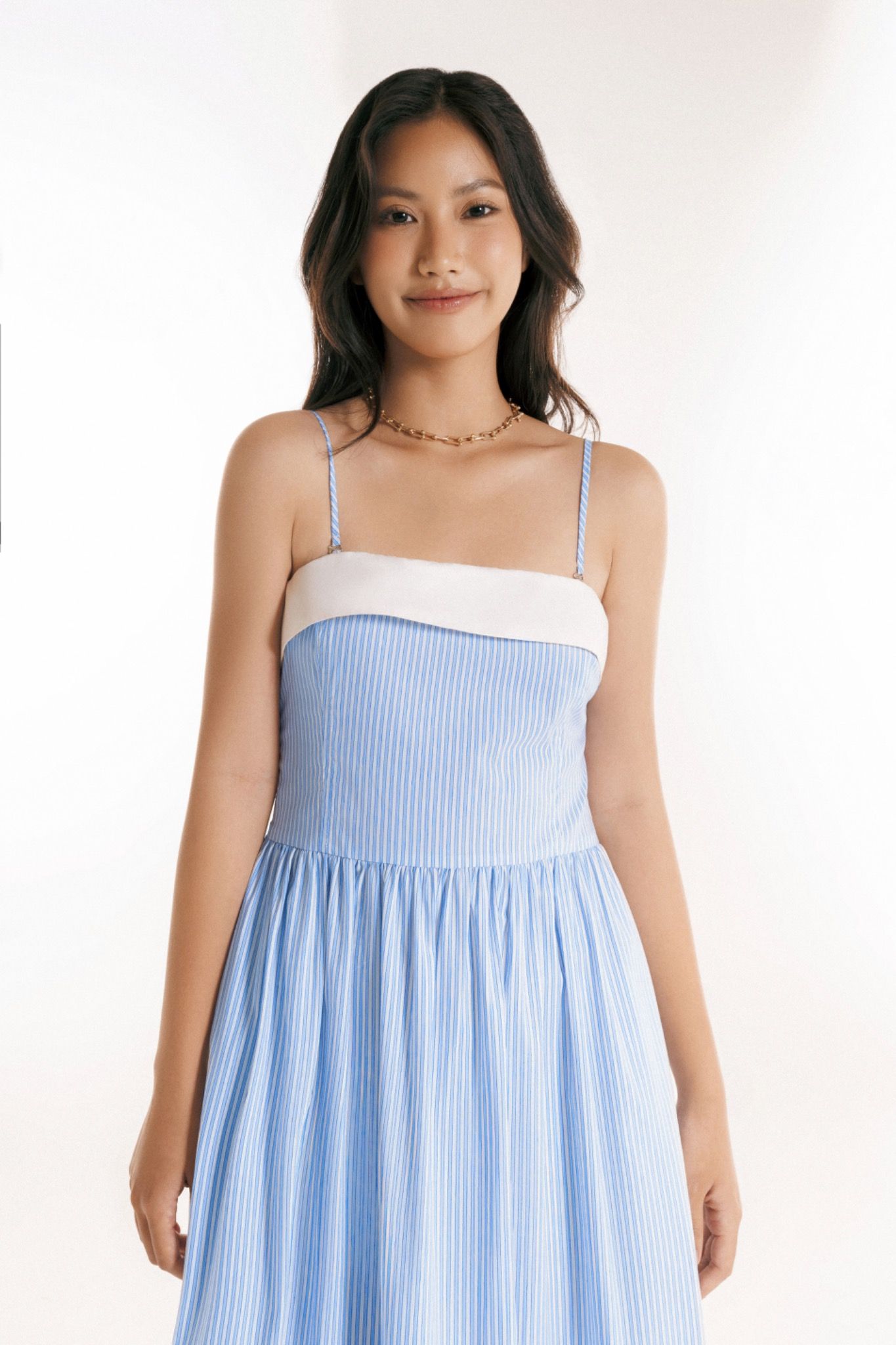 Libe Striped Midi Dress (Pre-order)