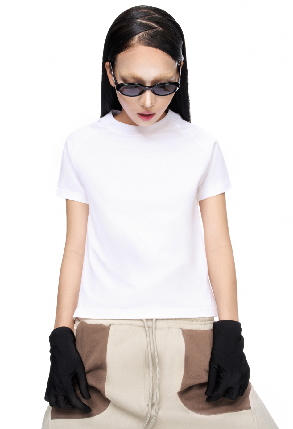 The Beuter Wmns Beuter Blank White Raglan