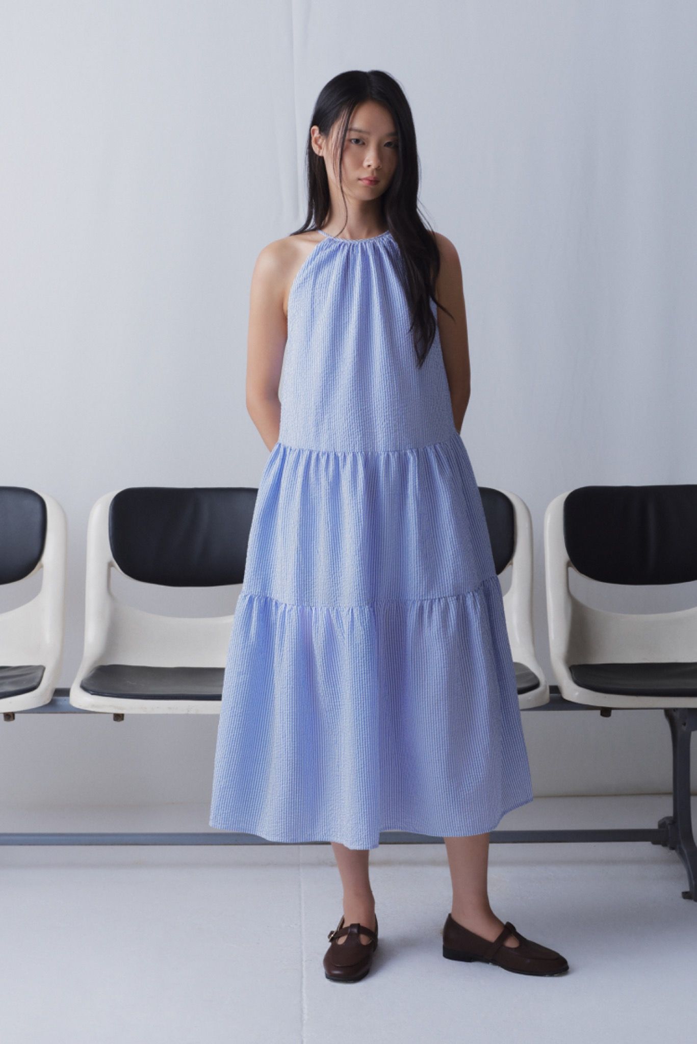 Libe Tiered Midi Dress (Pre-order)