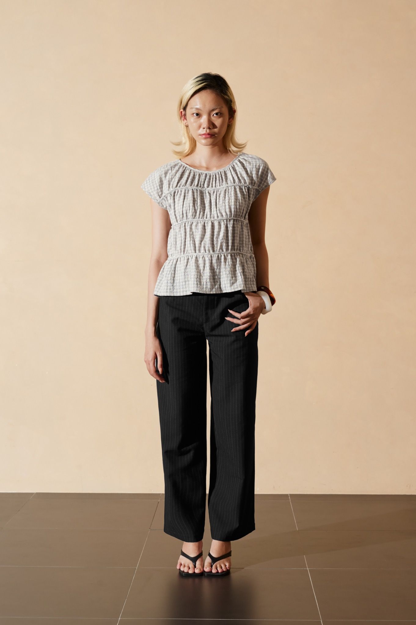 Libe Tiered Sleeveless Top (Pre-order)
