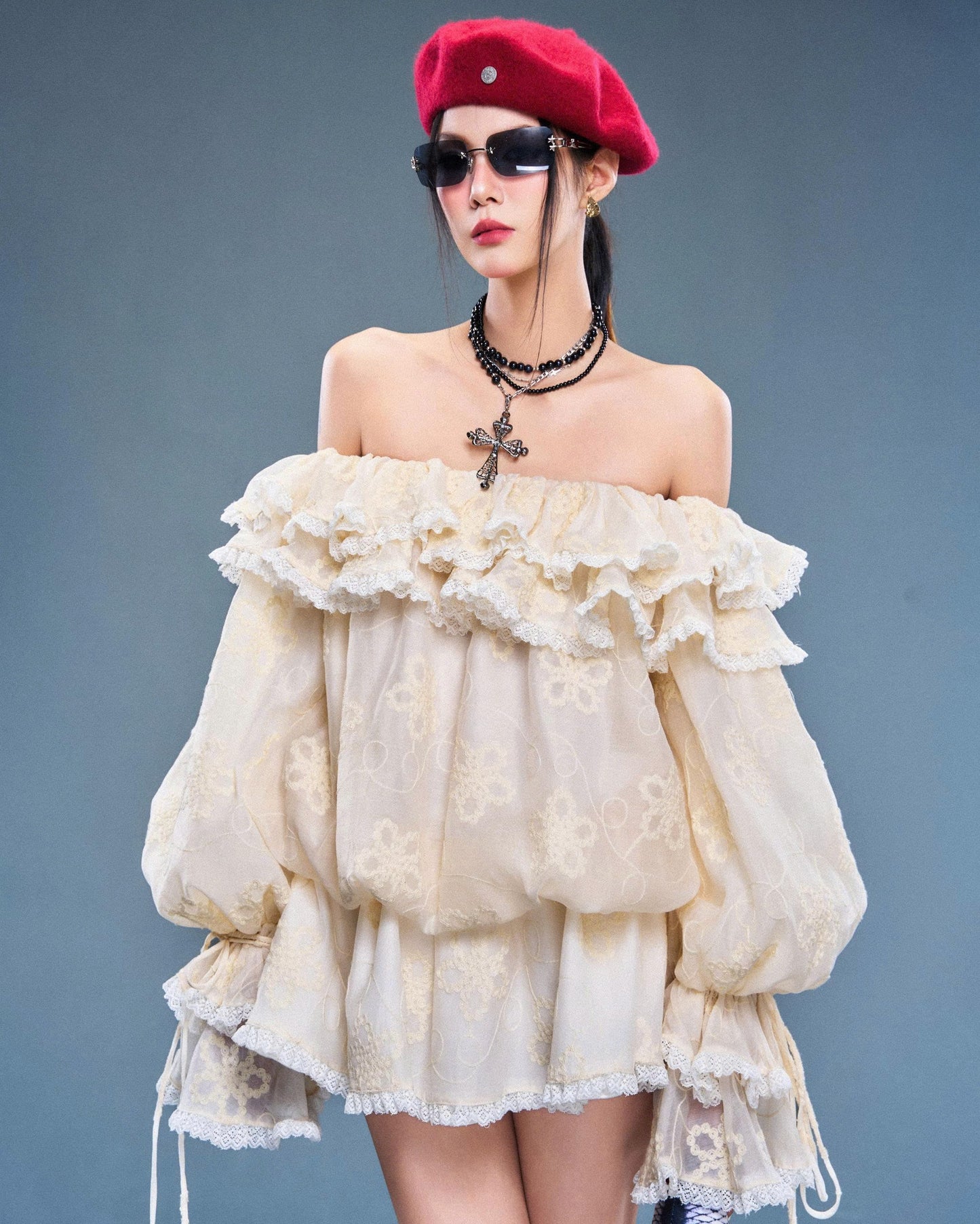 Sodope Club Veil Dress (Pre-order)