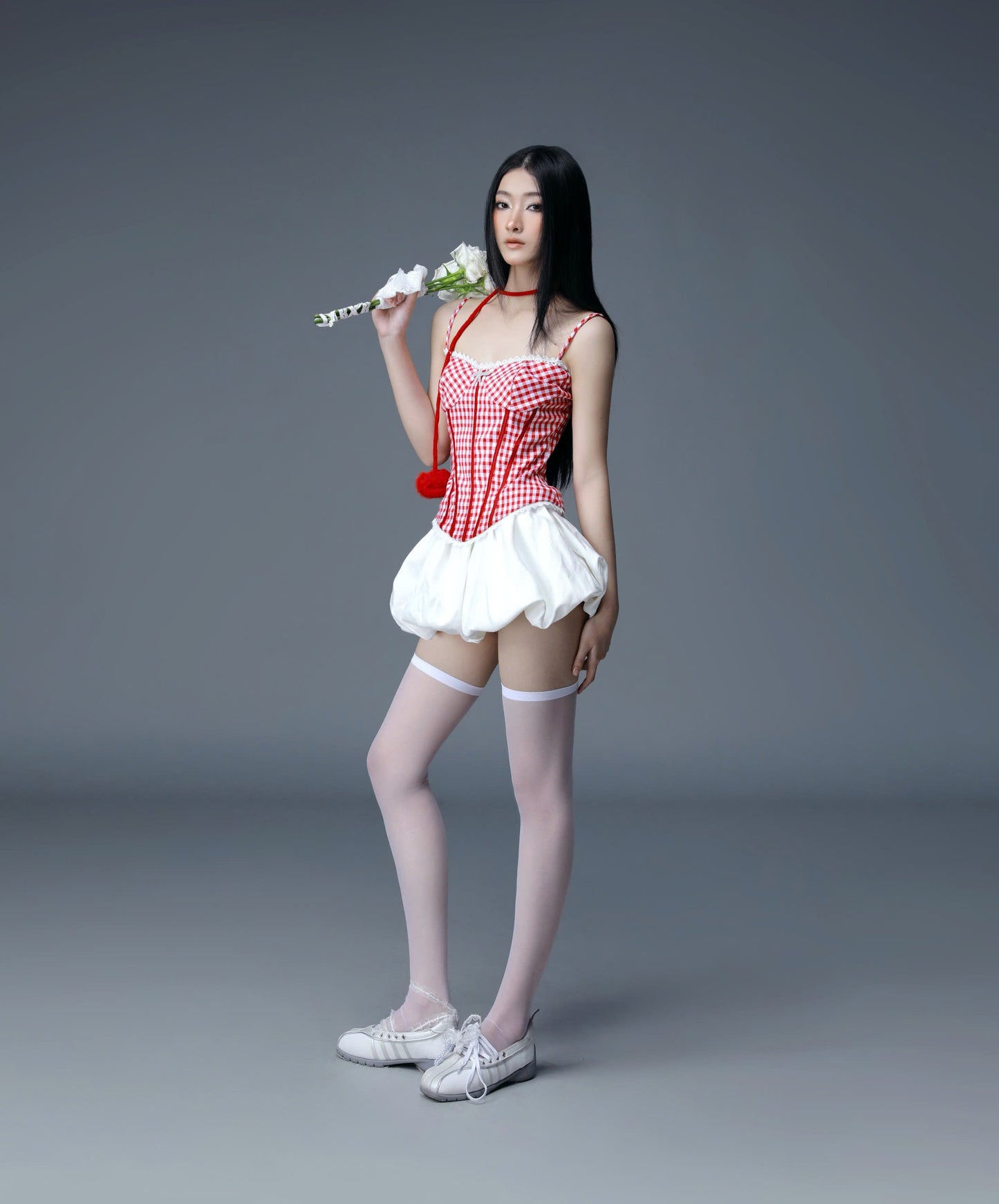 Sodope Club White Pumpskin Skirt (Pre-order)