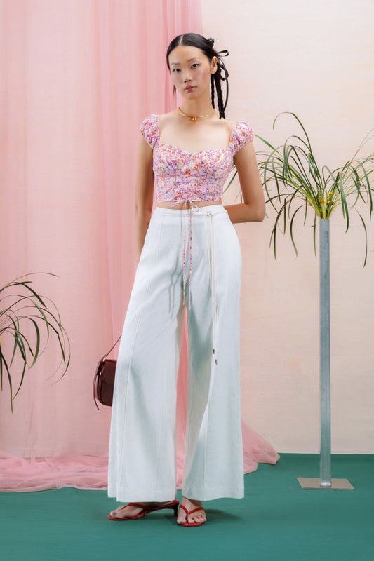 Libe Wide Leg Trousers (Pre-order)