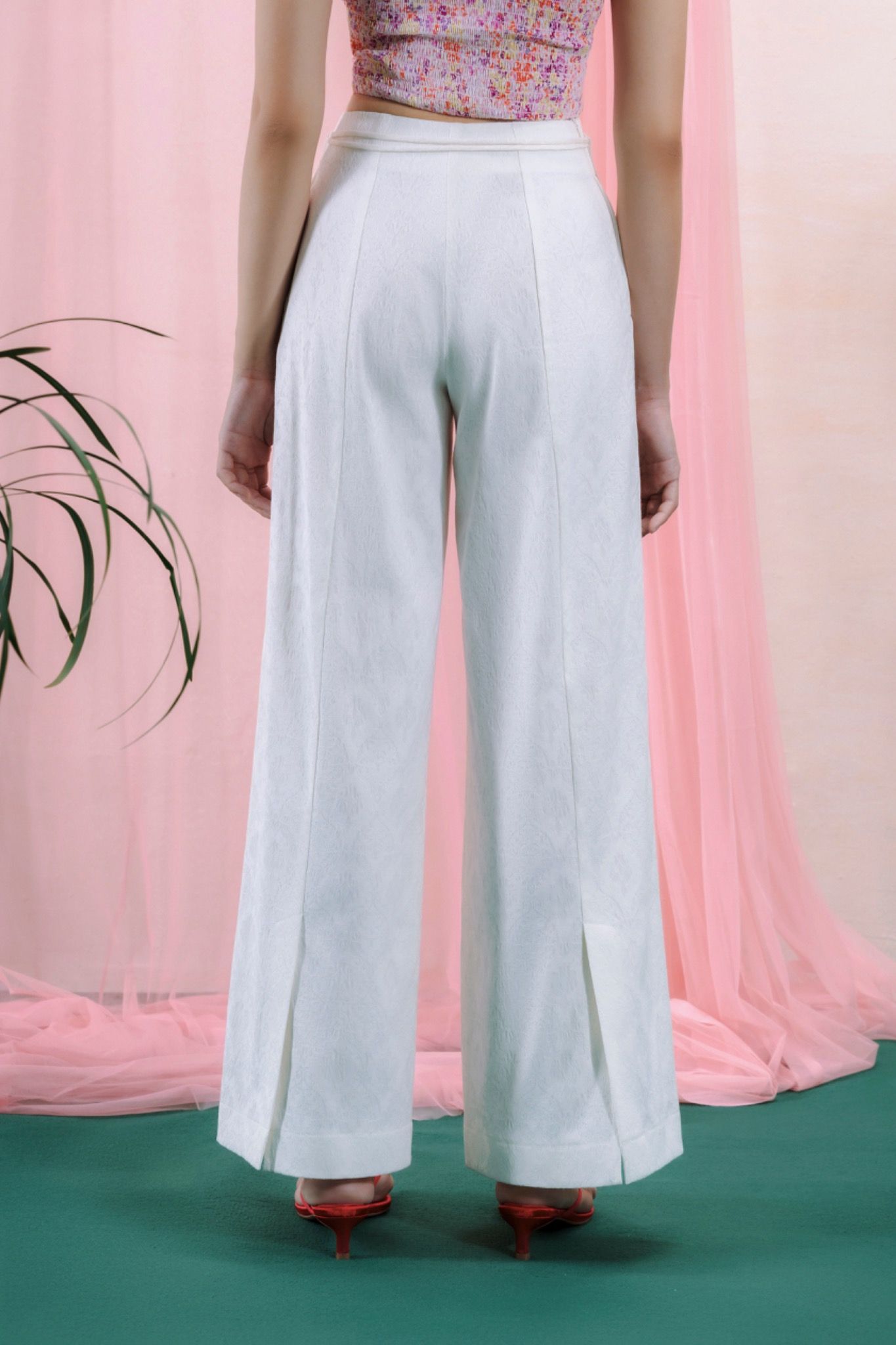 Libe Wide Leg Trousers (Pre-order)