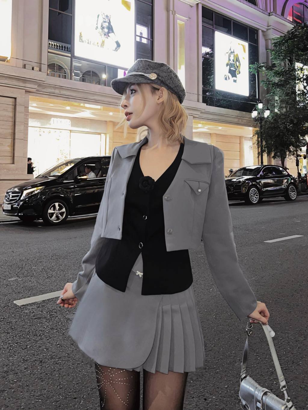 The Fance Yoko Mini Skirt (Pre-order)