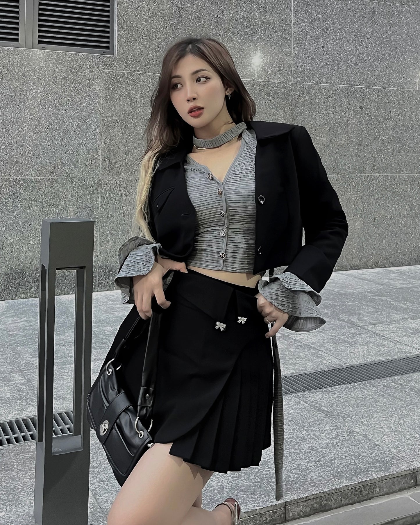 The Fance Yoko Mini Skirt (Pre-order)