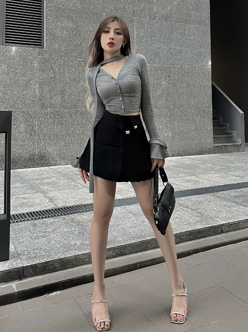 The Fance Yoko Mini Skirt (Pre-order)