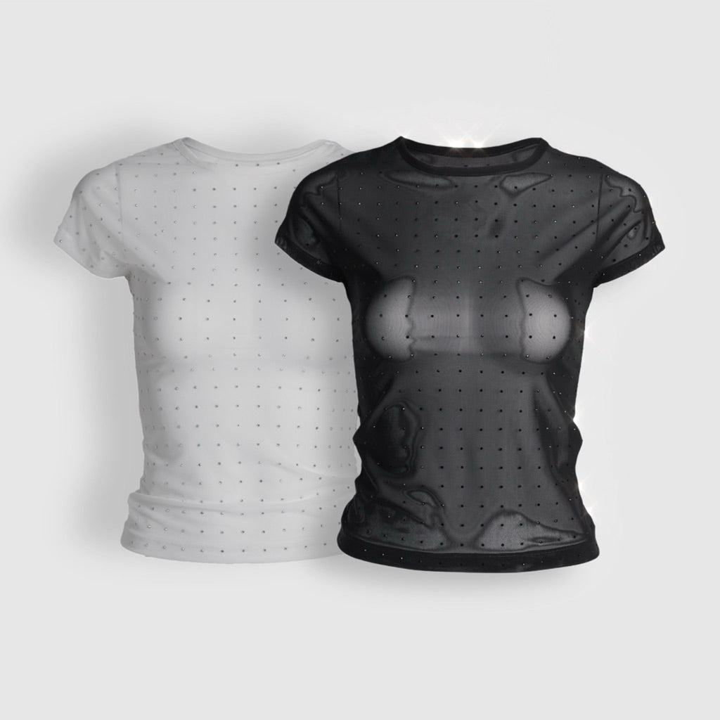 Kish Mesh Baby Tee