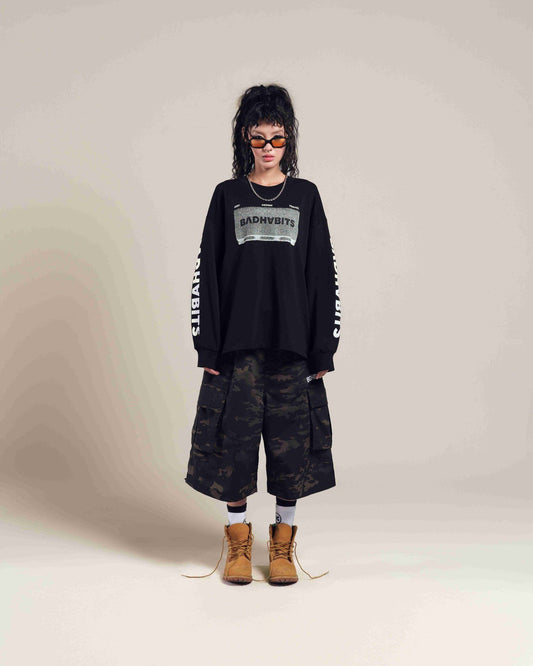 Bad Habits Brick Long Sleeve Tee