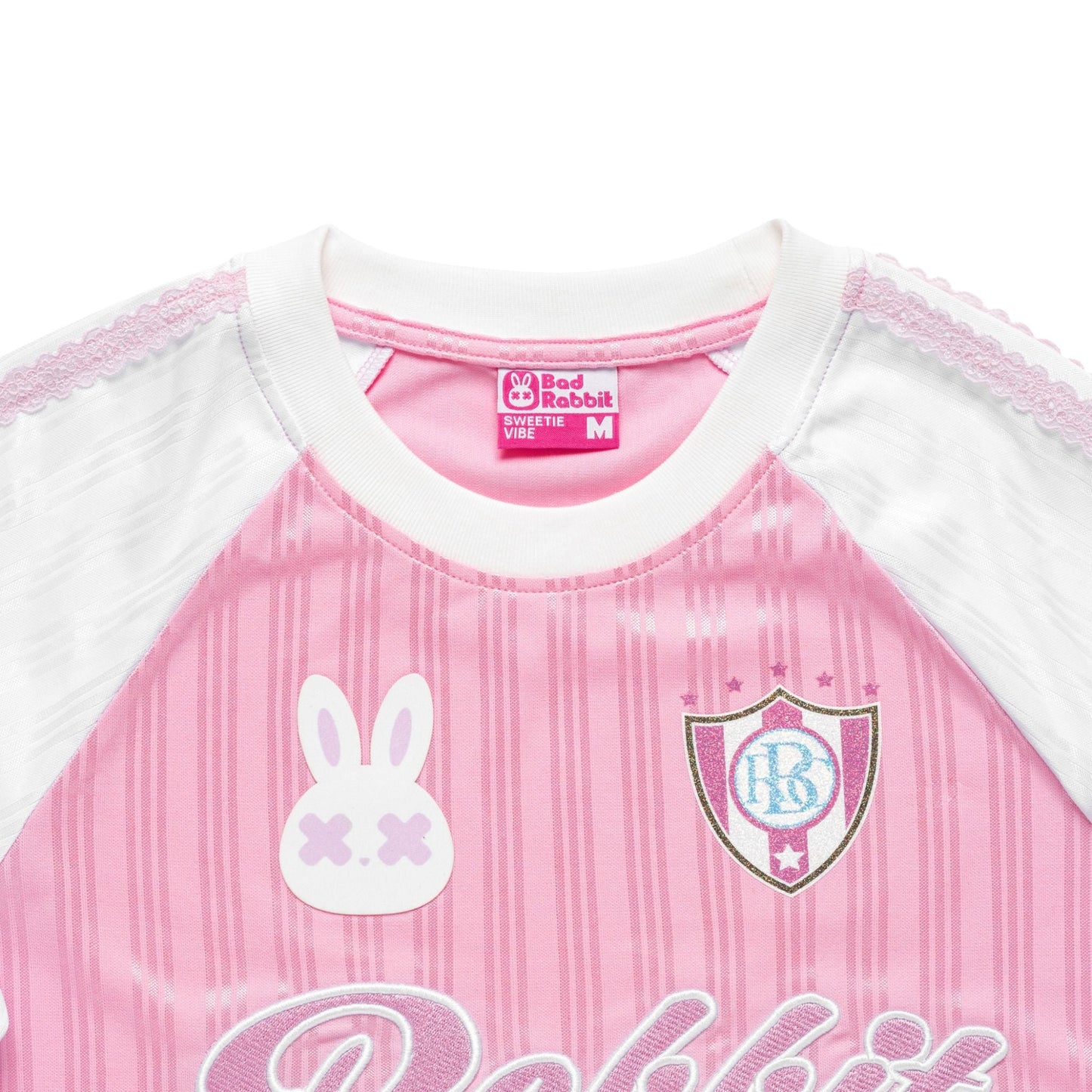 Bad Rabbit Club Fraise Rabbit Jersey Tee