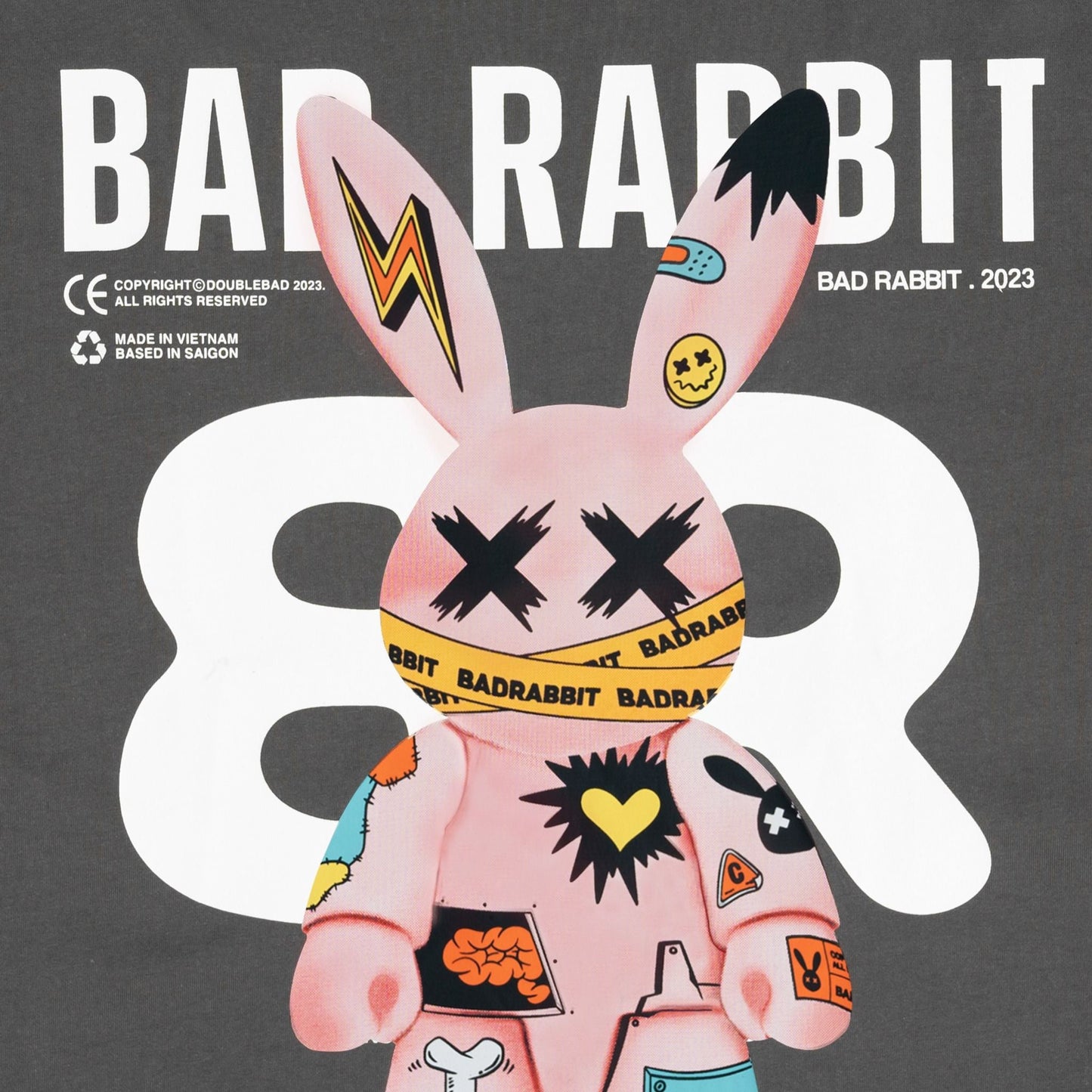Bad Rabbit Club Grafflex Arts Tee