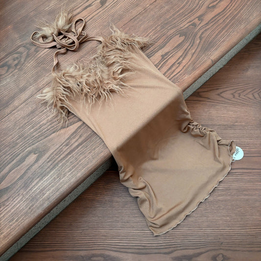 Nhabachtuot Mess Fur Body Dress