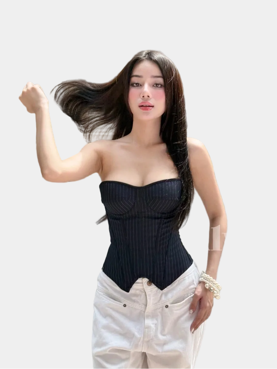 Alyss Navy Corset